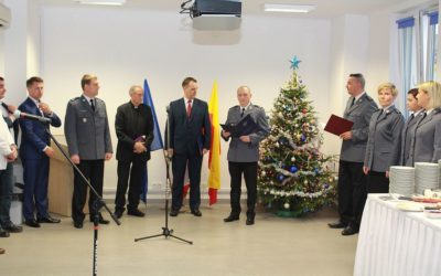 Wigilijne spotkanie opłatkowe w KRP Warszawa II – 7 grudnia 2017 r.